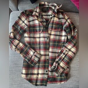 Filson men’s vintage flannel work shirt